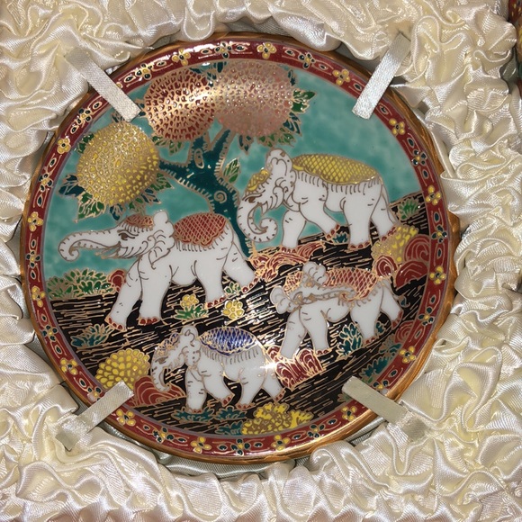 Tea Set. Hand Painted from Thailand. - Picture 4 of 6